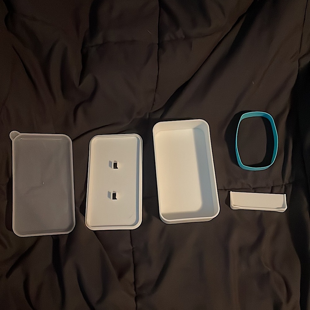 NEED TO GO ➡️Portable electronic organizer with elastic band
